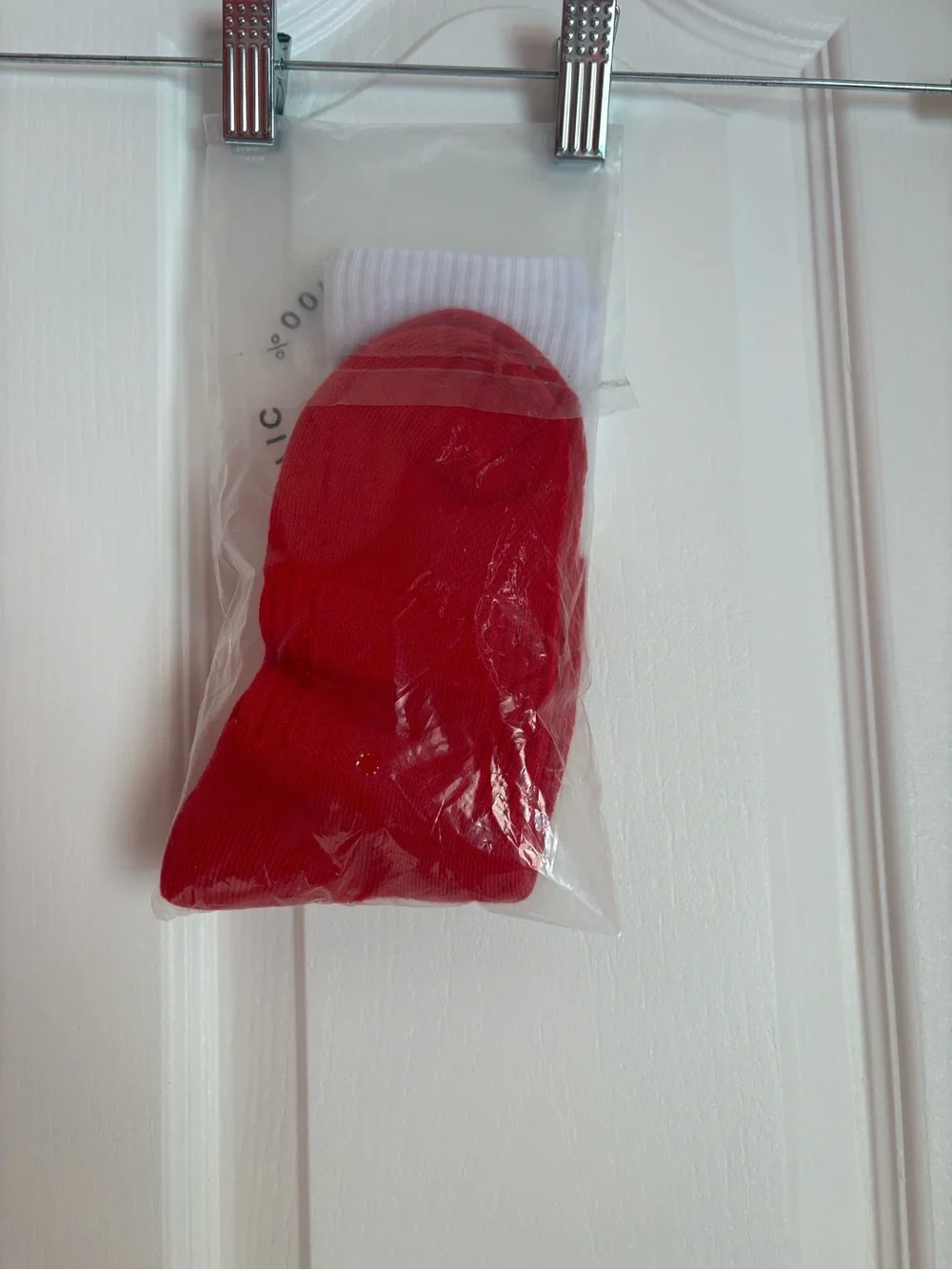 McDonald's Red, White & Yellow Athletic Crew Socks with Logo